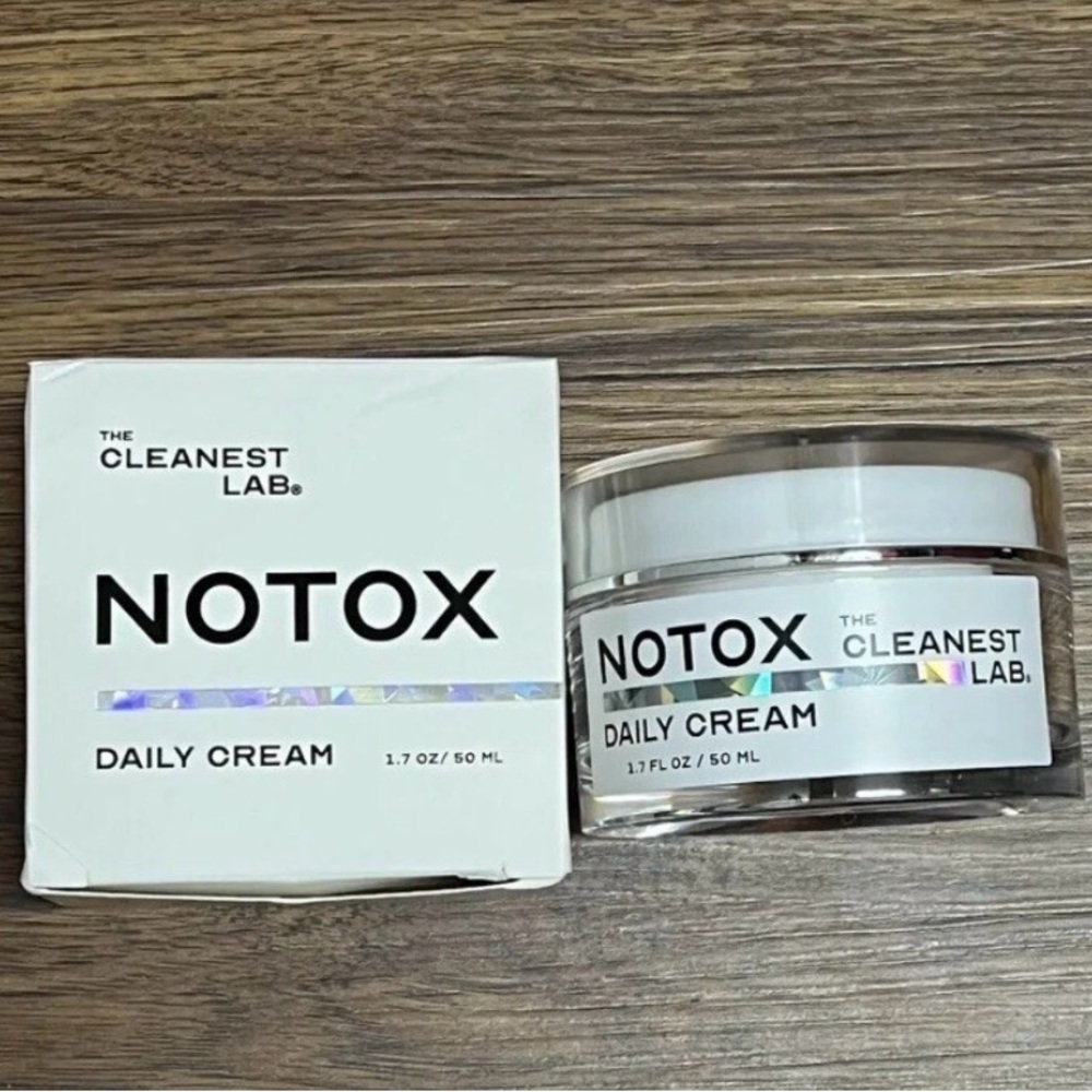 NOTOX Daily Cream Fragrance Free - 1.7oz./50ml, BRAND NEW - The Cleanest Lab